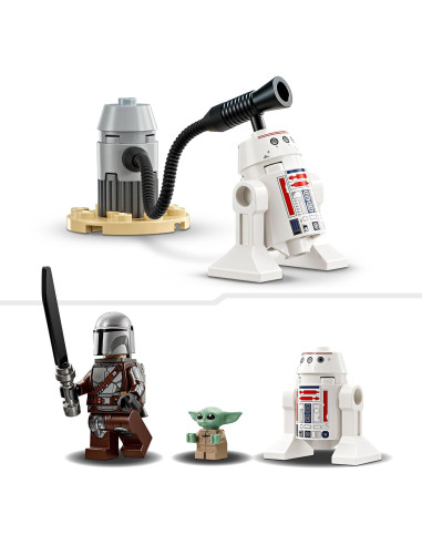 Lego Star Wars - N-1 Starfighter di Mando e Grogu