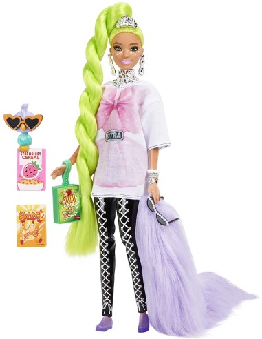 Barbie Extra Capelli Verdi