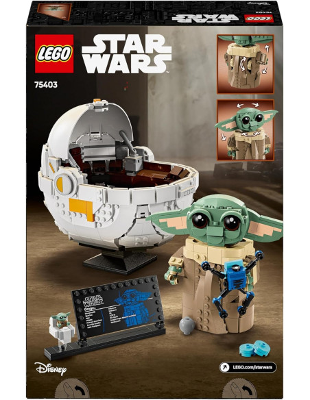 Lego Star Wars - Grogu e carrozzina