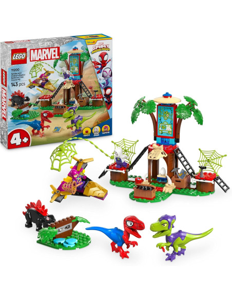 Lego Spidey - Battaglia con il raptor al quartier generale