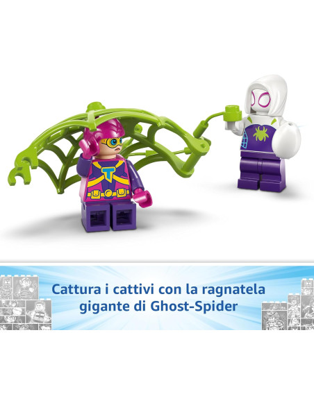 Lego Spidey - Battaglia con il raptor al quartier generale