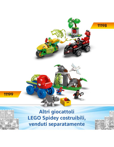 Lego Spidey - Battaglia con il raptor al...