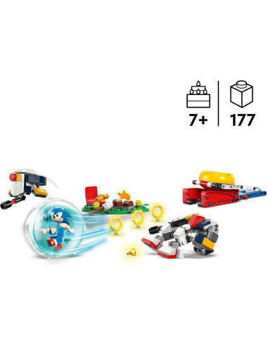 Lego Sonic - Duello al falò di Sonic