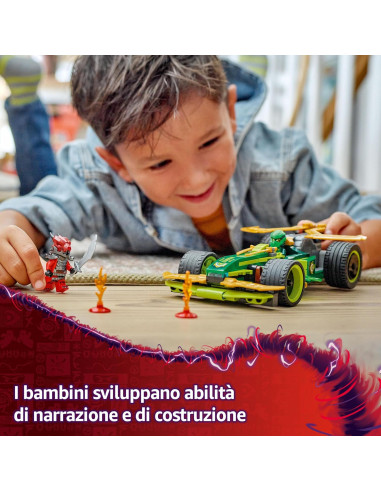 Lego Ninjago - Racer pull back di Lloyd
