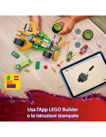Lego Ninjago - Racer pull back di Lloyd