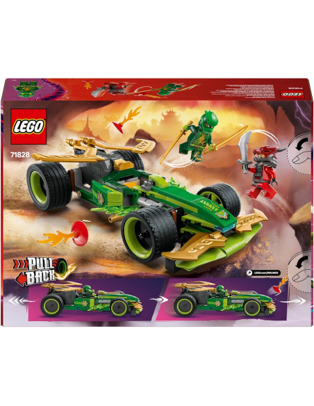 Lego Ninjago - Racer pull back di Lloyd