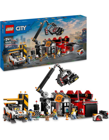 Lego City - Sfasciacarrozze con auto