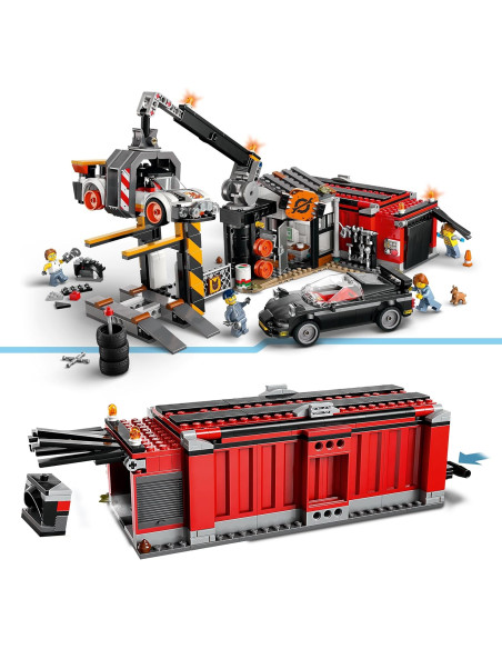 Lego City - Sfasciacarrozze con auto