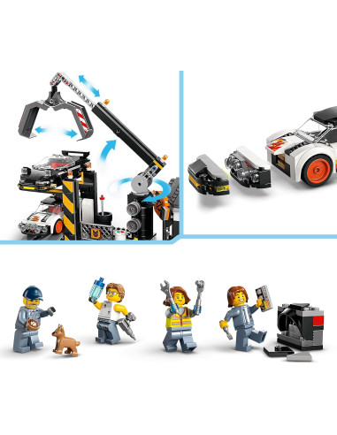 Lego City - Sfasciacarrozze con auto