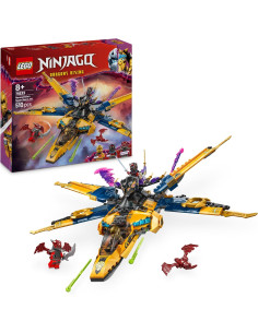 Lego Ninjago - Jet Super Storm di Ras e Arin