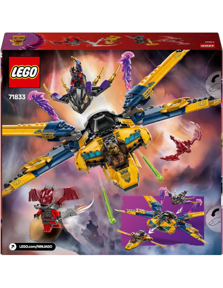 Lego Ninjago - Jet Super Storm di Ras e Arin