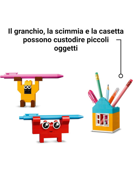 Lego Classic - Scatola della felicità creativa