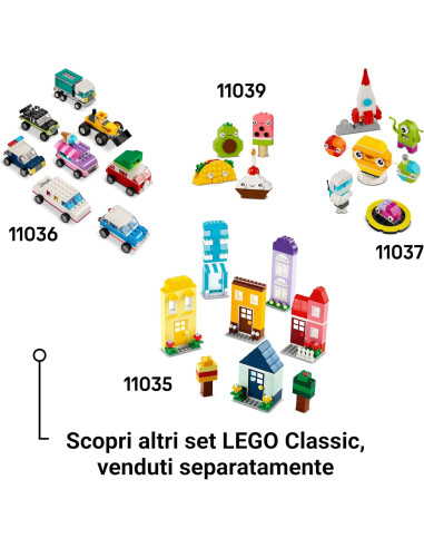 Lego Classic - Scatola della felicità creativa