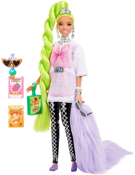 Barbie Extra Capelli Verdi