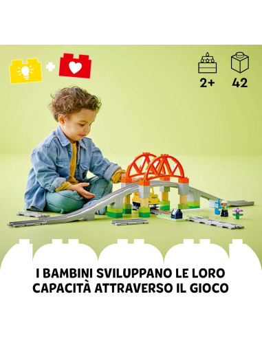 Lego Duplo - Pack di espansione ponte e binari...