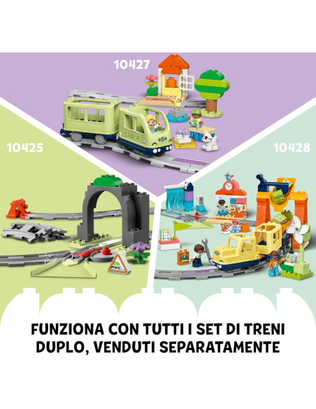 Lego Duplo - Pack di espansione ponte e binari ferroviari 