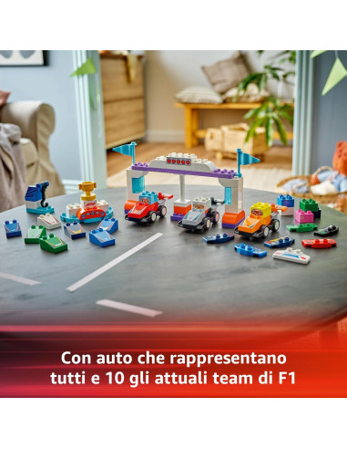 Lego Duplo town - Auto da Corsa e Piloti Team F1