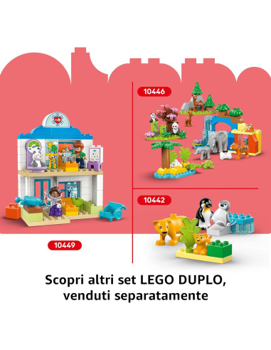 Lego Duplo town - Auto da Corsa e Piloti Team F1