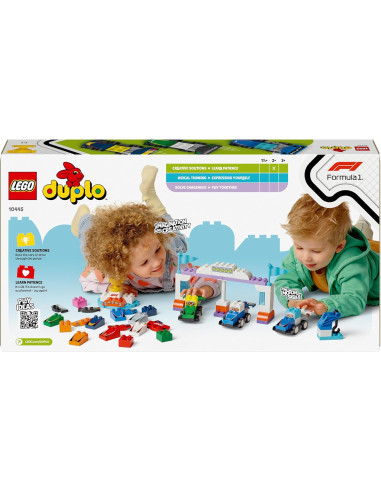 Lego Duplo town - Auto da Corsa e Piloti Team F1