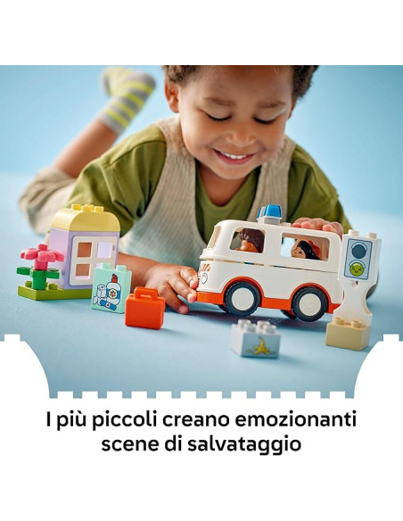 Lego Duplo town - Ambulanza e autista