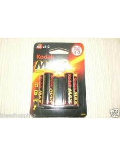 PILE STILO ALCALINE MAX 4+2