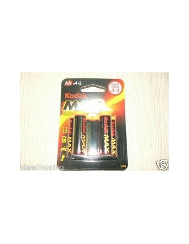 PILE STILO ALCALINE MAX 4+2