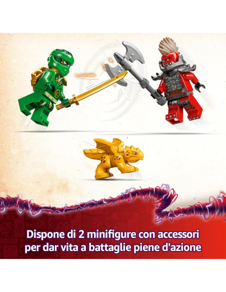 Lego Ninjago - Drago della foresta verde di Lloyd