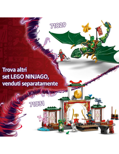 Lego Ninjago - Drago della foresta verde di Lloyd