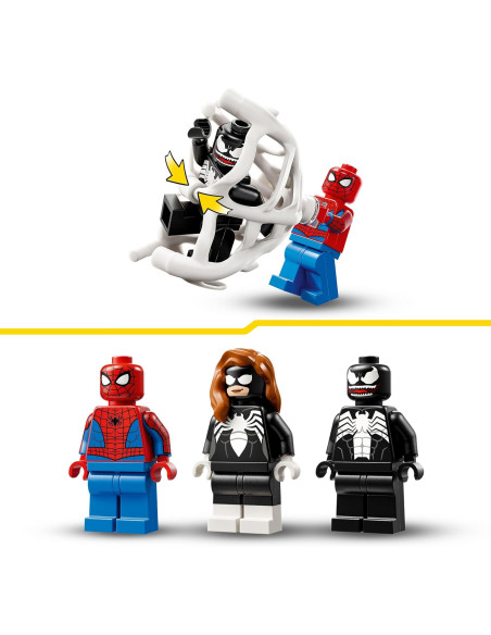 Lego Marvel Spiderman - Spiderman contro Muscle Car di Venom