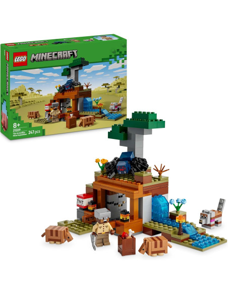 Lego Minecraft - Spedizione nella miniera dell'armadillo