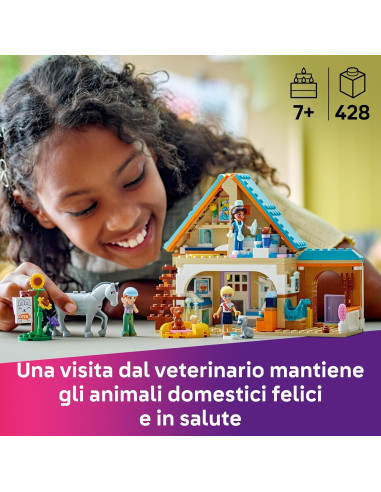 Lego Friends - Cavallo e clinica veterinaria