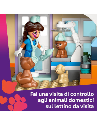 Lego Friends - Cavallo e clinica veterinaria