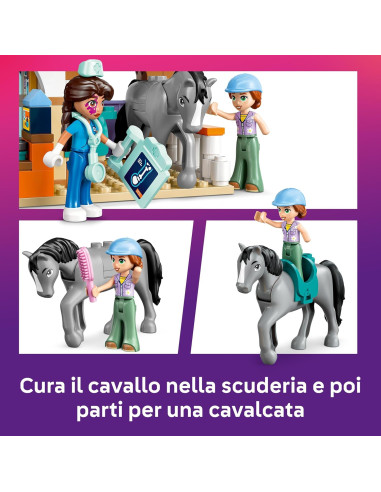Lego Friends - Cavallo e clinica veterinaria