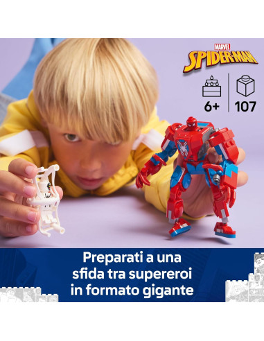Lego Marvel Spiderman - Mech di Spiderman...