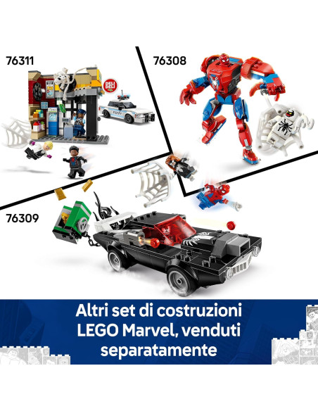 Lego Marvel Spiderman - Mech di Spiderman contro Antivenom