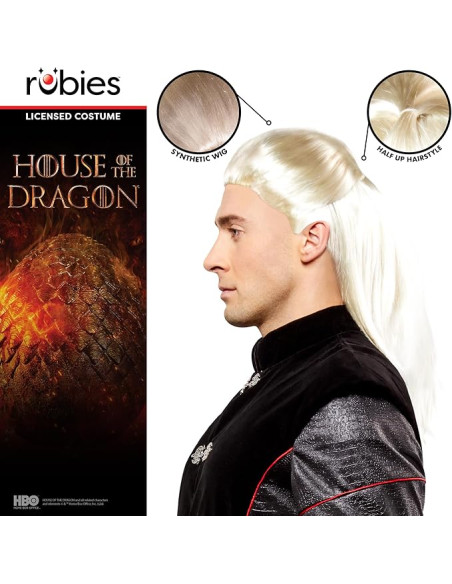 Rubie's Parrucca Deamon Targaryen Adulto