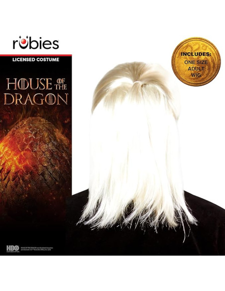 Rubie's Parrucca Deamon Targaryen Adulto