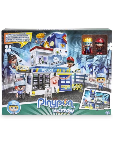 PINYPON ACTION STAZIONE POLIZIA + 2PERS.