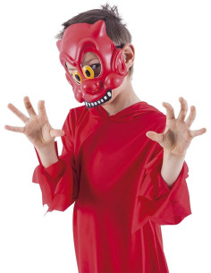 MEZZA MASCHERA DIAVOLO 2