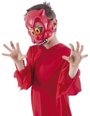 MEZZA MASCHERA DIAVOLO