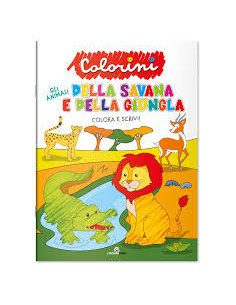 Colorini - Gli animali della Savana e della Giungla