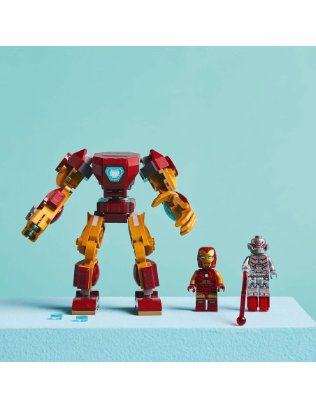 Mech di Iron Man contro Ultron