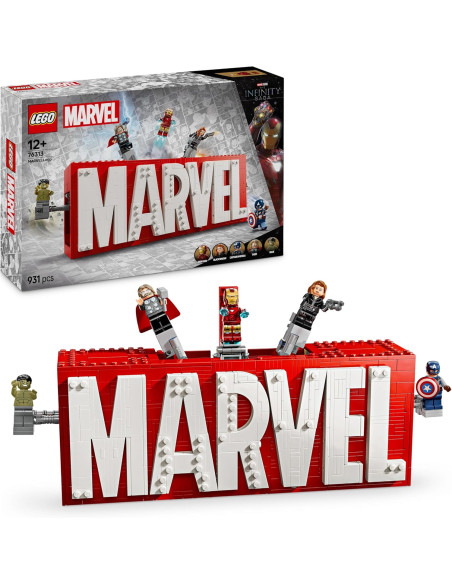 Lego Marvel - Logo e Minifigure Marvel