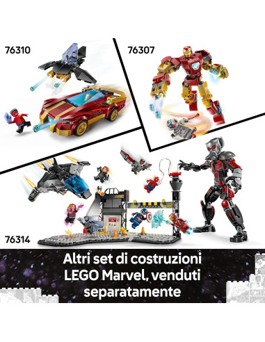 Lego Marvel - Logo e Minifigure Marvel