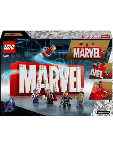 Lego Marvel - Logo e Minifigure Marvel