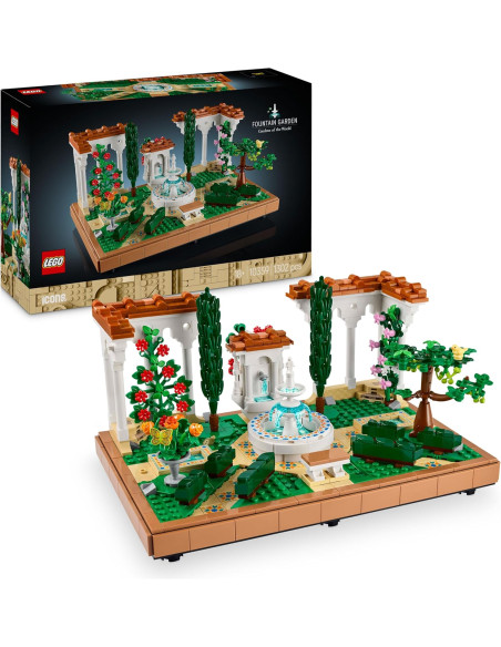 Lego Icons il giardino della fontana