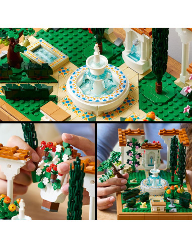Lego Icons il giardino della fontana