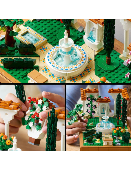 Lego Icons il giardino della fontana