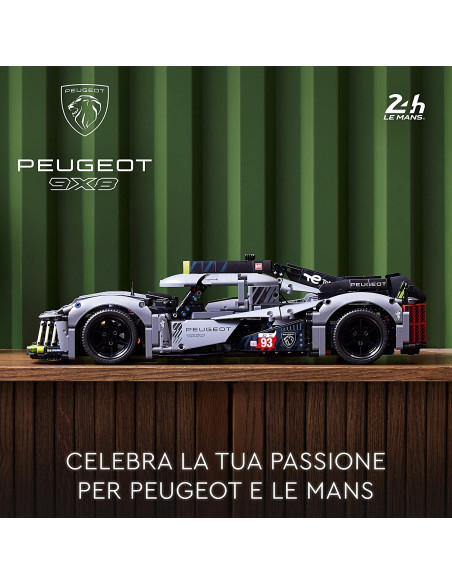 Lego Technic - Peugeot 9x8 24H Le Mans Hybryd Hypercar