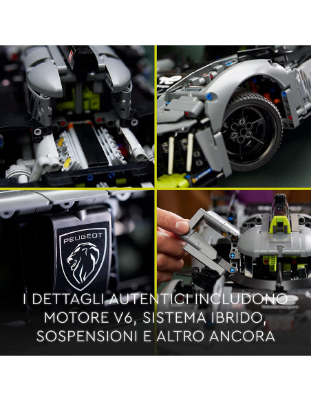 Lego Technic - Peugeot 9x8 24H Le Mans Hybryd Hypercar